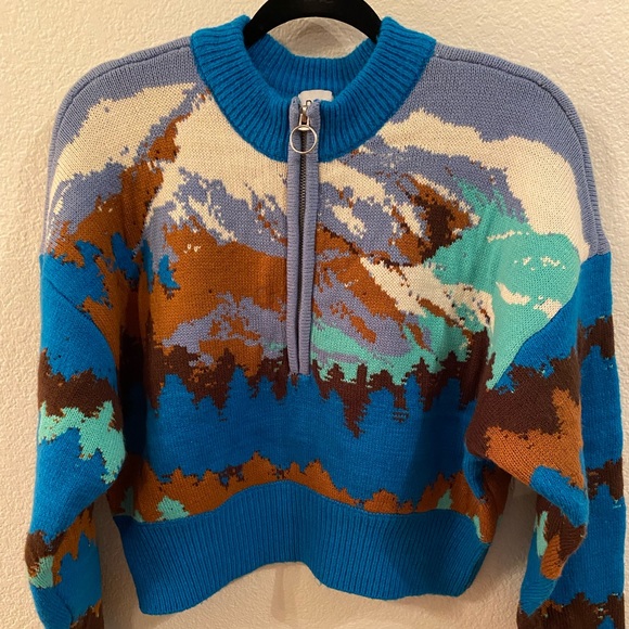BDG Ski sweater. Medium. 1/4 zip. Urban Outfitters - Picture 1 of 8